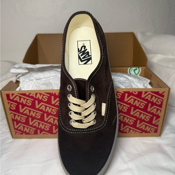 Vans Other - Vans crape demitasse Low-Top Suede Sneaker in Dark Brown Mens 9.5 women 11